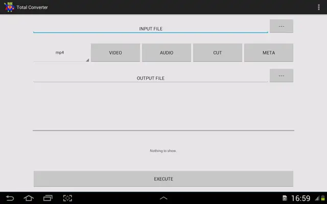 Video Converter ARMv5 Codec android App screenshot 6